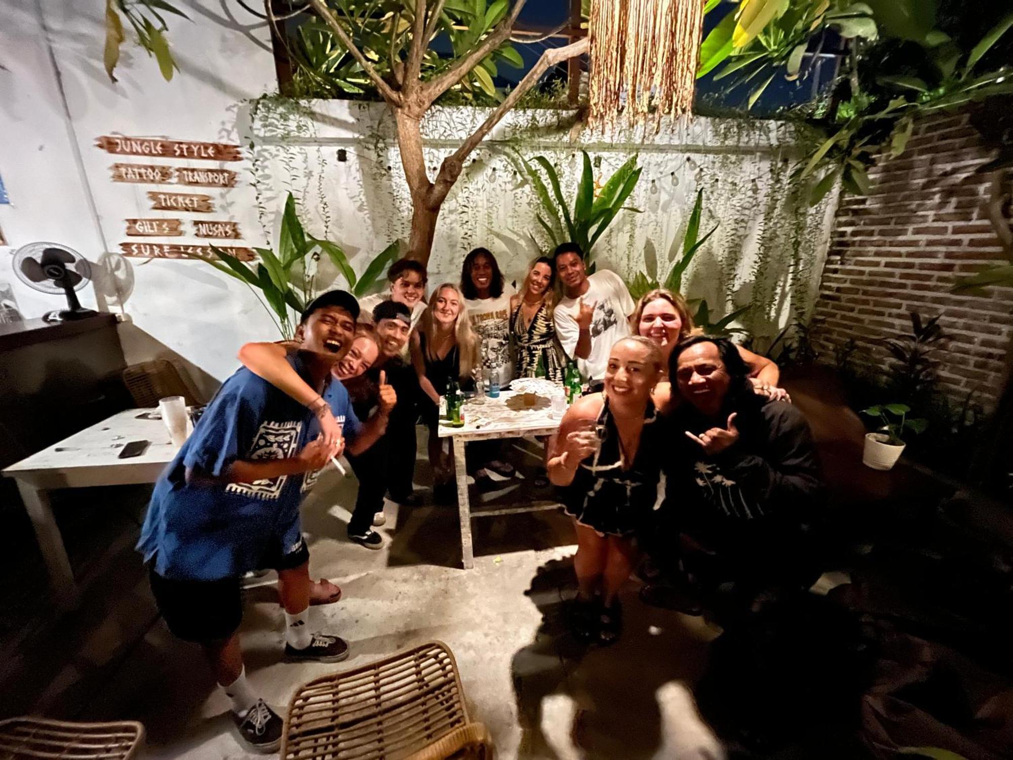 The Jungle House Hostel Canggu Kültér fotó